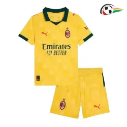 Camisa AC Milan Third 2025/2026 Infantil Amarelo