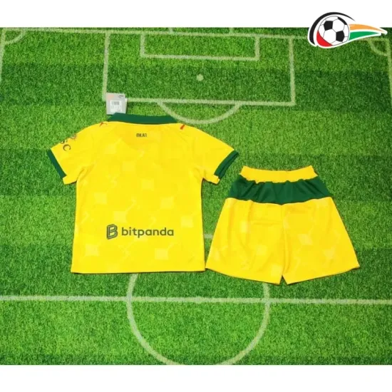 Camisa AC Milan Third 2025/2026 Infantil Amarelo