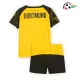 Camisa Borussia Dortmund Titular 2025/2026 Infantil Amarelo