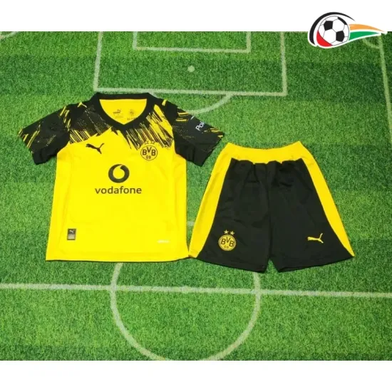 Camisa Borussia Dortmund Titular 2025/2026 Infantil Amarelo