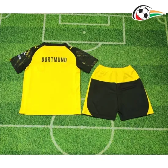 Camisa Borussia Dortmund Titular 2025/2026 Infantil Amarelo