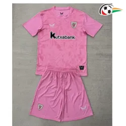 Camisa do Guarda-Redes Athletic de Bilbao 2025/2026 Infantil Rosa