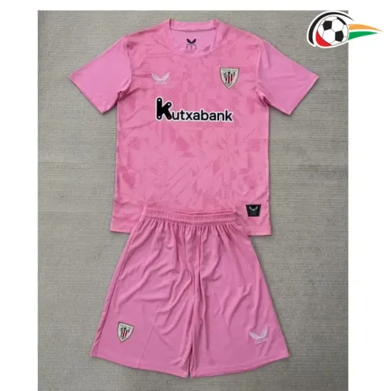 Camisa do Guarda-Redes Athletic de Bilbao 2025/2026 Infantil Rosa Camisa do Guarda-Redes Athletic de Bilbao 2025/2026 Infantil Rosa