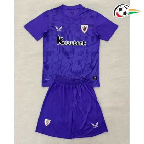 Camisa do Guarda-Redes Athletic de Bilbao 2025/2026 Infantil Roxo