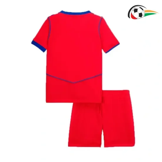 Camisa PSG Third 2025/2026 Infantil Vermelho