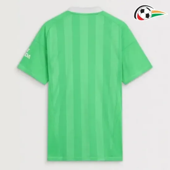 Camisa do Guarda-Redes Arsenal 2025/2026 Verde/Branco