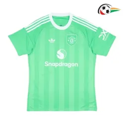 Camisa do Guarda-Redes Manchester United 2025/2026 Verde/Branco