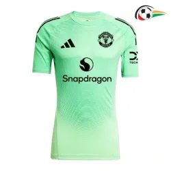 Camisa do Guarda-Redes Manchester United 2025/2026 Verde Claro/Preto
