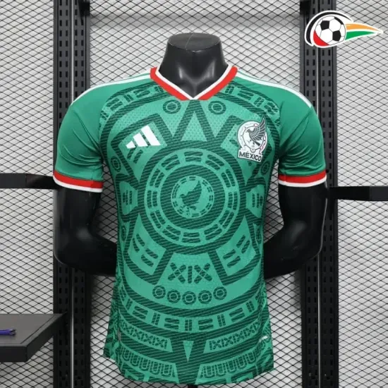 Camisa México Titular 2026 Versão Jogador Verde