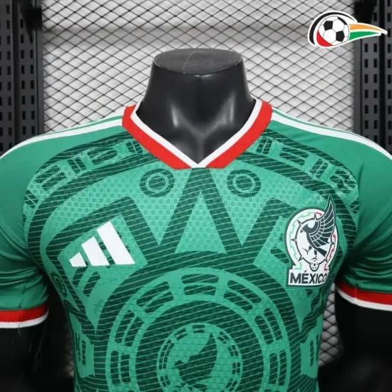 Camisa México Titular 2026 Versão Jogador Verde