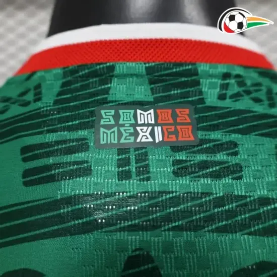 Camisa México Titular 2026 Versão Jogador Verde