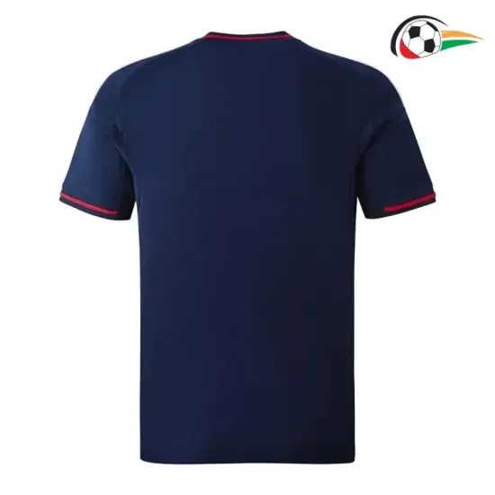 Camisa Olympique De Lyon Reserva 2025/2026 Azul Marino