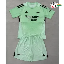 Camisa do Guarda-Redes Arsenal 2025/2026 Infantil Verde Claro/Preto
