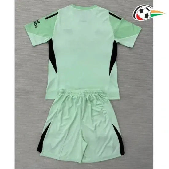 Camisa do Guarda-Redes Arsenal 2025/2026 Infantil Verde Claro/Preto