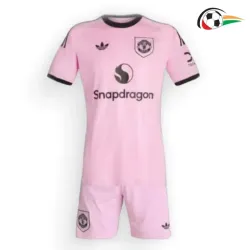 Camisa do Guarda-Redes Manchester United 2025/2026 Infantil Rosa
