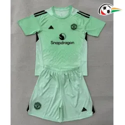 Camisa do Guarda-Redes Manchester United 2025/2026 Infantil Verde Claro/Preto