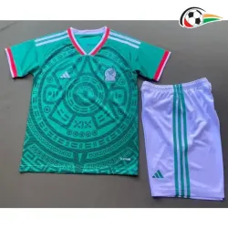 Camisa México Titular 2026 Infantil Verde