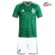 Camisa México Titular 2026 Infantil Verde