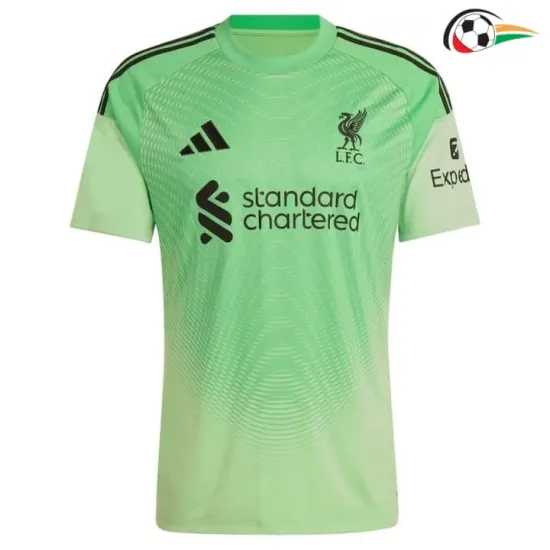 Camisa do Guarda-Redes Liverpool 2025/2026 Verde