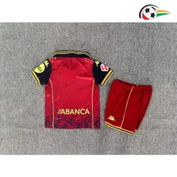 Camisa La Coruña Reserva 2025/26 Infantil com Patch da La Liga Vermelho