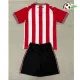 Camisa Sunderland AFC Titular 2025/2026 Infantil Vermelho/Branco