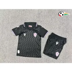 Camisa UD Almería Third 2025/26 Infantil Preto