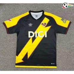 Camisa Rayo Vallecano Third 2025/26 Infantil com Patch da La Liga Preto