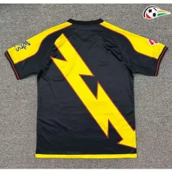 Camisa Rayo Vallecano Third 2025/26 Infantil com Patch da La Liga Preto