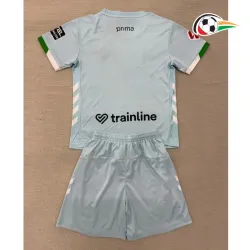 Camisa Real Betis Away 2025/26 Infantil com Patch da La Liga Azul Claro
