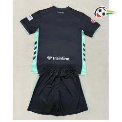 Camisa Real Betis Thrid 2025/26 Infantil com Patch da La Liga Preto