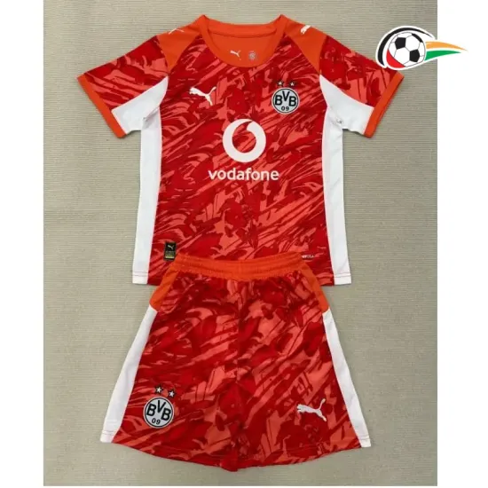 Camisa do Guarda-Redes Borussia Dortmund 2025/26 Infantil Laranja