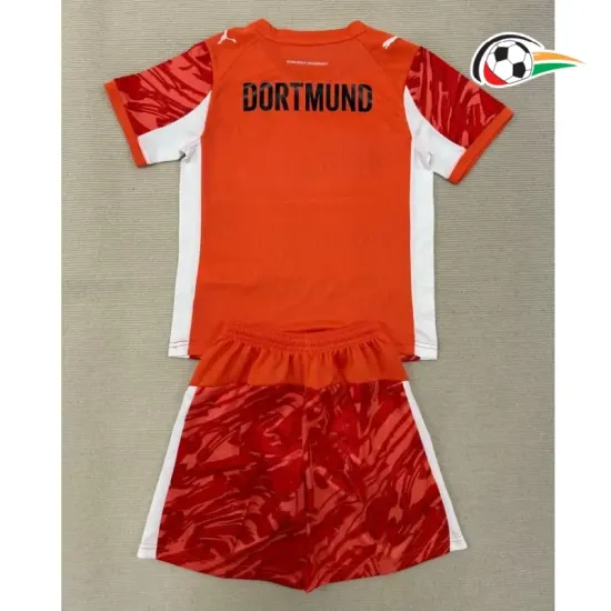 Camisa do Guarda-Redes Borussia Dortmund 2025/26 Infantil Laranja