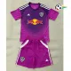 Camisa do Guarda-Redes Leeds United 2025/26 Infantil Roxo