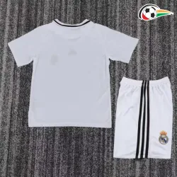 Camisa Real Madrid Titular 2008/09 Retrô Infantil Branco