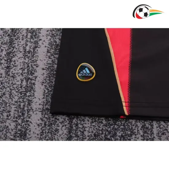 Camisa AC Milan Titular 2011/12 Retrô Infantil Preto/Vermelho