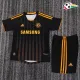Camisa Chelsea Reserva 2010/11 Retrô Infantil Preto/Laranja