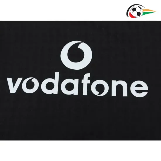 Camisa Manchester United Reserva 2003/04 Retrô Infantil Preto