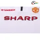 Camisa Manchester United Edição Comemorativa 1998/99 Retrô Infantil Branco
