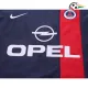 Camisa PSG Titular 2001/02 Retrô Infantil Azul Marino