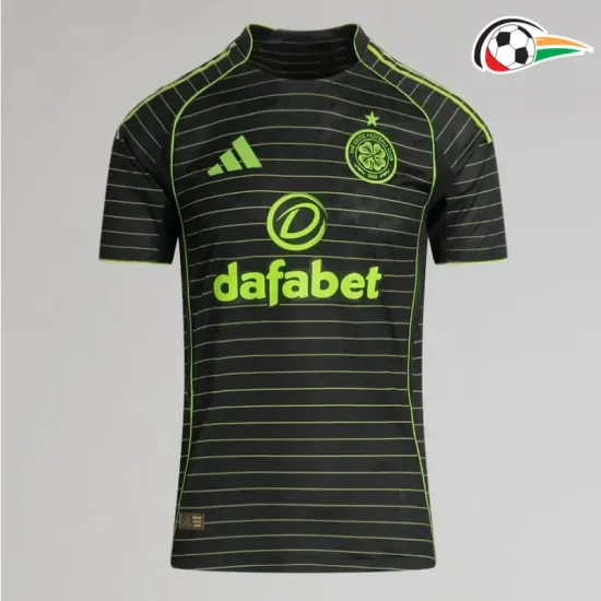 Camisa Celtic Reserva 2025/2026 Preto/Verde
