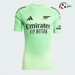 Camisa do Guarda-Redes Arsenal 2025/2026 Verde Claro/Preto