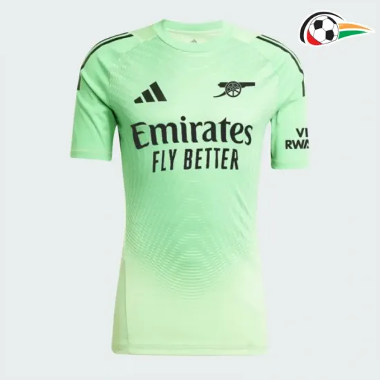 Camisa do Guarda-Redes Arsenal 2025/2026 Verde Claro/Preto