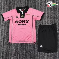 Camisa Juventus Reserva 1997/98 Retrô Infantil Rosa