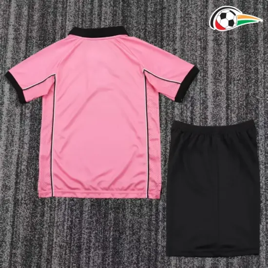 Camisa Juventus Reserva 1997/98 Retrô Infantil Rosa