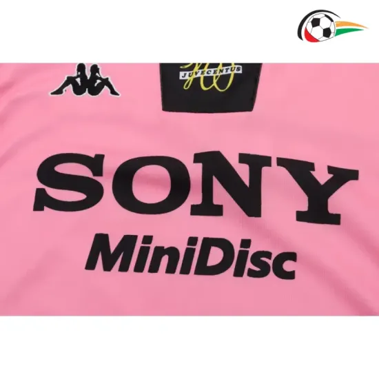Camisa Juventus Reserva 1997/98 Retrô Infantil Rosa