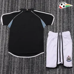 Camisa Newcastle United Reserva 2000/01 Retrô Infantil Preto