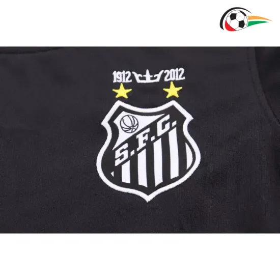 Camisa Santos FC 2013/14 Retrô Infantil Preto