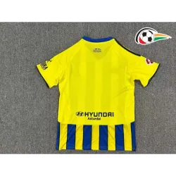 Camisa Real Oviedo Reserva 2025/26 com Patch da La Liga Azul/Amarelo