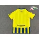 Camisa Real Oviedo Reserva 2025/26 com Patch da La Liga Azul/Amarelo