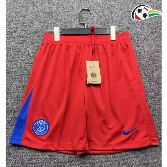 Shorts PSG Third 2025/2026 Vermelho